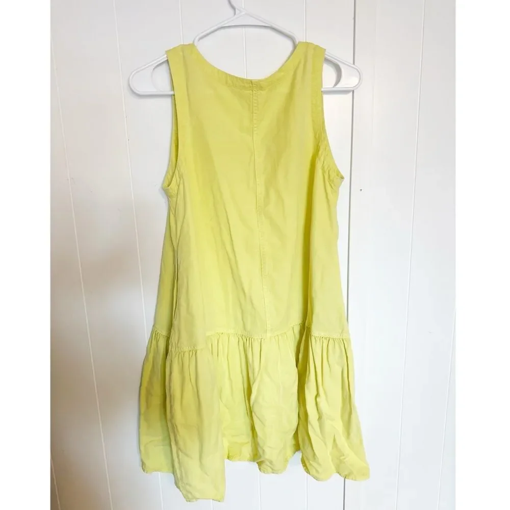 Aerie ruffle v-neck mini dress